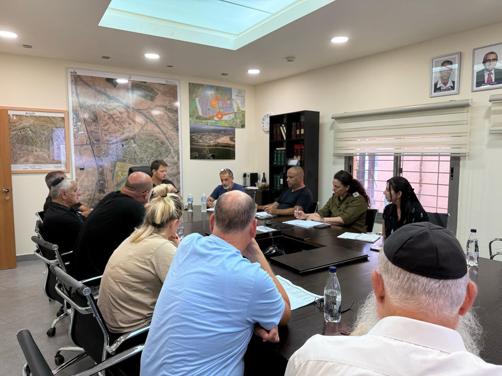 ישיבת הערכת מצב מועצה מקומית להבים
